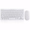 Retoo Kabelloses Tastatur und Maus Set Kompakte Maus 59 x 113 mm Funkmaus Funktastatur Gaming Mouse Kompakte Tastatur 285 x 133 mm für PC Laptop Computer zubehör QWERTY Layou
