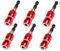 Geinxurn 2.5Inches Impact Screwdriver Bit Holders, 6PC Magnetic Extension Quick-Change Socket Drill Bit Holder Hex Shank Quick Release Drill Bit Guide