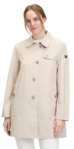 Betty Barclay Damen Kurzmantel mit Taschen 38, beige