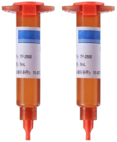 5ml Liquid Optical Clear Adhesive Glue Adhesive Transparent Suitable for All Smartphone Repair Fill Cracks Repair Tools (2x5ml)