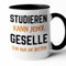 Geselle Tasse Gesellenprüfung Geselle bestanden Prüfung Gesellentitel - Geselle 2024 Studieren Kann jeder Geselle Sein nur die besten Kaffeebecher