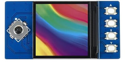 Pantalla LCD de 1,3 pulgadas para Raspberry Pi Pico IPS Screen Module 65K RGB Colors 240 x 240 píxeles integrados ST7789 Driver with C/C++/MicroPython Demo Using SPI Bus