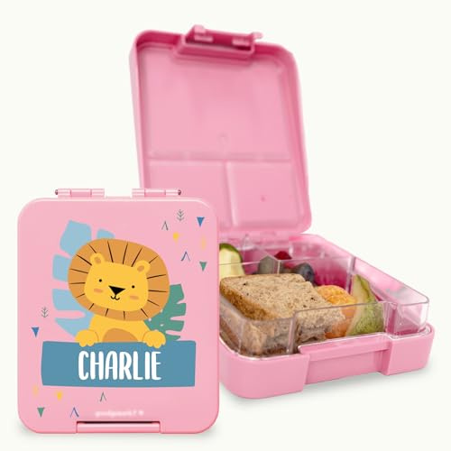 BIENMARQUER - Lunch Box Personnalisable Enfant - Boîte à Goûter