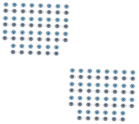 TOKIDNY 120piezas Ojos De Simulación para Muñecas Accesorios Adorables para Ojos Resina Decoración De Muñecas