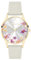 Tamaris Damen Analog Quarz Uhr mit Silikon Armband TT-0190-PQ