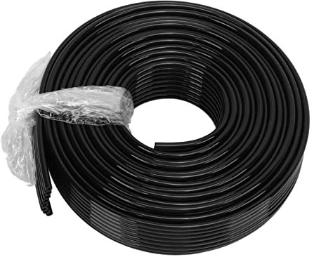 Nutriess Ink Tube, Tubing, Flexible Hose, 3x2mm, 8 Rows, 3 Meter, HTPE, Stable, Solvent, Water, Dye, Pigment Inks, Photo, Inkjet, A3 A4 Printers (Black)