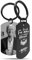 Meinearmbänder Memorial Personalisierter Schlüsselanhänger mit Foto & Gravur | Individuelles Erinnerungsstück mit Schwarz/Weiß Bild | Ideal zum Ehren geliebter Menschen