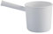 KICHOUSE 1 Pezzo mestolo da cucina lungo mestolo da portata maniglia notizia in anticipo scoop Bianco mestolo cucchiaio mestolo d'acqua cucchiaio d'acqua Modice da cucina plastica bianca