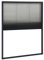 Moustiquaire Enroulable pour Fenêtre de Toit, Moustiquaire plissée pour fenêtre Aluminium Anthracite 60x80 cm