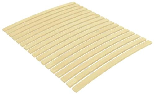 GeenYuu 17 Latten Lattenrost Ersatz, 100x200 cm, massives Pappelholz, rollbar, für Etagenbetten, Tagesbetten, Plattformbetten, Schlafzimmer Möbel