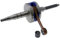 POLINI 210.0010 - Albero motore Evolution 12 mm / Minarelli sdraiato