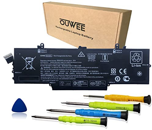 K KYUER BE06XL - Batteria per PC portatile HP Elitebook 1040 G4 Folio 14 HSTNN-IB7V HSTNN-DB7Y 918045-1C1 918045-171 918045-2C1 918108-855 HSN-Q02C BEO6XL BE0606060606060606 7XL-PL 1 Batteria per