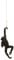 Atmosphera - Hängende Affenstatuette Safari - Kunstharz - weiß - H39-5 cm - Model 2