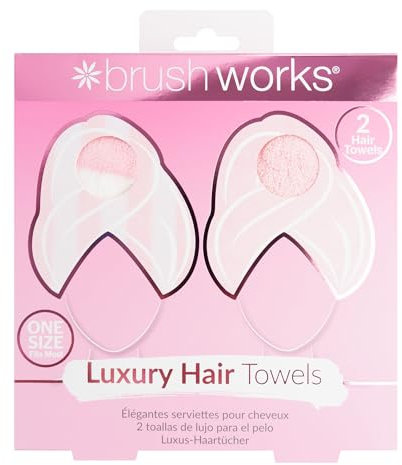 Brushworks HD Luxury Hair 2 Asciugamani - 100 g