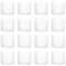 YuuHeeER Lot de 12 photophores en verre dépoli pour bougie chauffe-plat