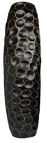 Blumenvase Holzvase Bodenvase Tischvase Dekovase für Dekoration 77 cm(30 Zoll) aus Mangoholz