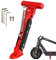 ulip Scooter Kickstand Parken Stand Füße Unterstützung Ersatzteil kompatibel für Ninebot Max G30/Max G30LP Elektro-Scooter Rot Schwarz