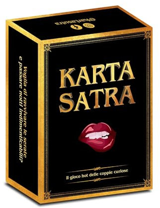 CARTA SUTRA – Giochi coppie – Giochi da tavolo – Gioco di coppia – Gioco di società – Gioco di carte – giochi da tavolo adulti – Idea Regalo Originale Coppia San Valentino 2026