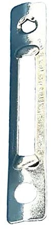 Long Strike Plate Mortice Lock, Universal Door Latch Keep, Aluminum Alloy Strike Plate Lock, Replacement Door Parts - 77x12.5mm