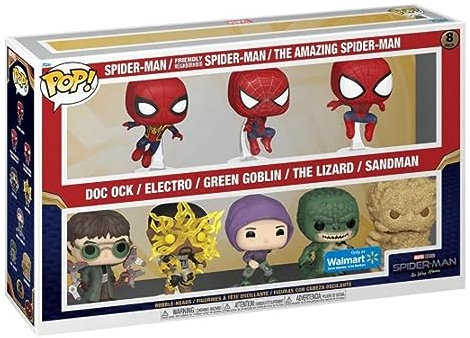 SPIDER-MAN NO WAY HOME 8-PACK