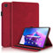 Succtopy Hülle für Lenovo Tab M10 3rd Gen 10.1 Zoll 2022 Folio Flip PU Leder Schutzhülle Lenovo Tab M10 3rd Gen 10.1 2022 Stifthalter Stand Wallet Cover Case Tablet Hülle TB-328FU/TB-328XU Rot