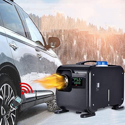 NAMVI 5KW-8KW Diesel-Lufterhitzer, All in One 12V Standheizung mit LCD-Display Fernbedienung, schnelle Heizung, für Wohnmobil, Boot, Bus, Pkw-Anhänger, Wohnmobile, Wohnwagen