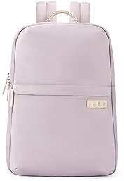 PORRASSO Zaino PC Portatili Donna Daypack Zaini per 16 Inch Laptop con Cinghia per Bagagli Backpack Viaggio Lavoro Impermeabile Zainetto Viola A