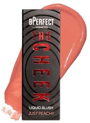 BPerfect The Cheek Liquid Blush – Shade: Just Peachy – Peachy Pink – 15ml