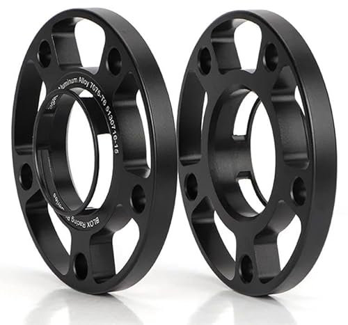 Spurverbreiterung Aluminium 2 Stück 12/15/20 Mm 7075 Aluminium-Radadapter-Distanzstück PCD 5x130 CB = 71,6 Mm (ID = OD) Für 718/911 Für Cayenne Spurverbreiterung Spurplatten(2PCS 15mm)