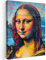 MuchoWow© Wandbilder 50x70 cm Schlafzimmer Home Deko Wohnung Bild Wohnzimmer Fotoleinwand Wand Bilder Leinwand Wall Decor Graffiti - Mona Lisa - Street Art