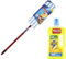 Floor Mop & 950ml flash Lemon Floor Cleaner Combo - Microfiber, Telescopic Handle, Versatile Solution. Crisp Lemon 950ML. Up To 100% Dirt And Grease Removal