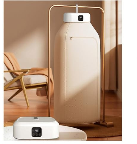 GeRRiT SéChoir à Linge Electrique SéChage à Air Chaud à 360° ， Mini SèChe Linge Convection à Circulation d'air Chaud ， Seche Linge SèChe Linge De Voyage