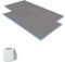 WEDI Lot de 2 Panneaux de Construction Bande d'armature Epaisseur 3 cm