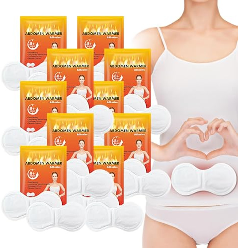 Setauoo Hot Patch, dauerhafte, selbsterwärmende Pflaster für Taille, Schmerzlinderung für Taille und Rücken, 10 x langanhaltende Wärmepflaster für Hände, Füße, Brust, Rücken