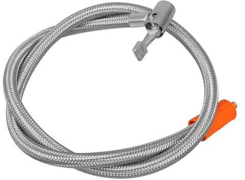 Angoily Universal Schlauch Adapter Flexible Fahrrad Auto Und Rv Metall Inflator Kompressor Verlängerung