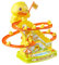 Fruusv Small Ducks Climbing Toys, Flashing Lights and Music Duck Roller Coaster Toy, Climbing Stairs, Birds Games for Kids, Enhances Hands- Ability, ABS, 500g, 27.5x23x14.5cm