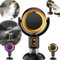 Puff Hide abnehmbarer und waschbarer Filter Smoke Away for Puffhide-Reiniger, Puff Hide Smoke, Puff Hide Smoke Fan, Puffhide, Puff Chill Fan for Rauchen.(Black Gold- Rechargeable)