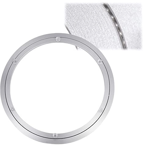 MTADSBKFP Roulement à Plateau tournant Circulaire, Plateau tournant Lazy Susan, roulement Rotatif, diamètre 12-100 cm, Argent(70Cm)