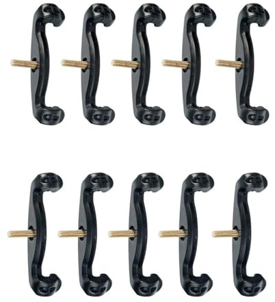 10PCS Universals Violine Schulterstütze Füße Beine Rutschfeste 3/4 4/4 Größe Violinen Einstellbare Schultern Rest Silikon Füße Violine Teile & Zubehör