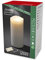Konstsmide LED Duftkerze, weiß, flackernd, mit Lavendel-Duftpad, Ø 9 cm, Höhe: 18 cm, 6h Timer, 1 warm weiße Diode, batteriebetrieben, Innen, 2 x D 1.5V (exkl.) - 1861-100