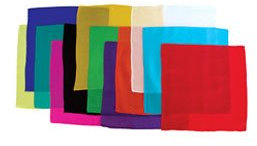 Magic SILK Seidenschals (30 x 30 cm) bis 12 (je 1 Stück)