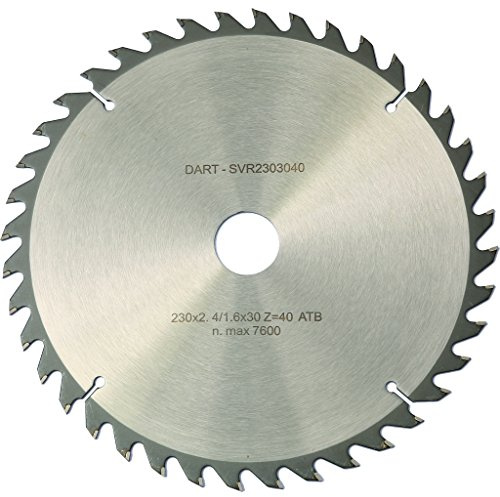 DART SVR1843040 Circular Saw Blades, Silver