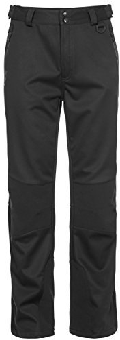 Trespass Mens Holloway Waterproof DLX Trousers - Black, Size M