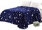 Flauschig Weich Kuscheldecke XL XXL Blau Grau Braun Pinguin Meteorschauer Blume Warme Weiche 100% Polyester Fleecedecke Wohn Tagesdecke Blätter Sofa Decke Mehrere Stile (Meteorschauer, 200 x 230 cm)