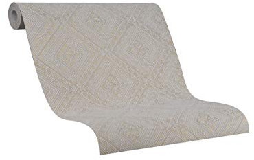 marburg Tapete Beige Gold Punkte Punkte Muster Kollektion Giulia Made in Germany 10,05 x 0,53m Novamur 82166