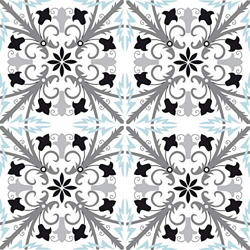 Stickers carrelage Autocollant adhésif Mural - Déco Carreaux de Ciment I Carrelage Credence Cuisine I Adhésive décorative à Carreaux - Modèle : CHIAVED - 30x30 cm I Vendu à l’unité