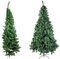 Albero di Natale Effetto Realistico Rami Fissi Apertura ad Ombrello Ignifugo Montaggio Facile (150 cm, Mezzo Albero)