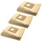 vhbw 30x Sacs compatible avec Tornado CA 6200-6230 Modelys, City Line, Expression, Bolido 4595, TO 1720-4510 aspirateur - marron