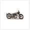 WTD H5250M_TV5BU Papier peint non tissé Motif moto Harley Davidson 208 x 208 cm