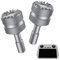 LINGHUANG Metal Remote Control Joystick for DJI Mavic 4 Pro Mini 4 Pro AIR 3 Mini 3 Pro for DJI RC Pro 2 / RC 2 / RC Controller Thumb Stick Replacement Part (Silver)